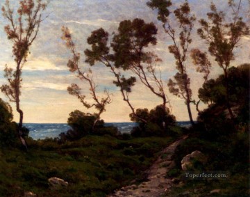 150の主題の芸術作品 Painting - パット・バルビゾンの風景 アンリ・ジョゼフ・ハーピニー